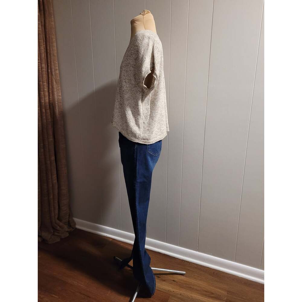 Madewell - Women's XS Linen Cotton Loose Dolman Sweater - Picture 4 of 10